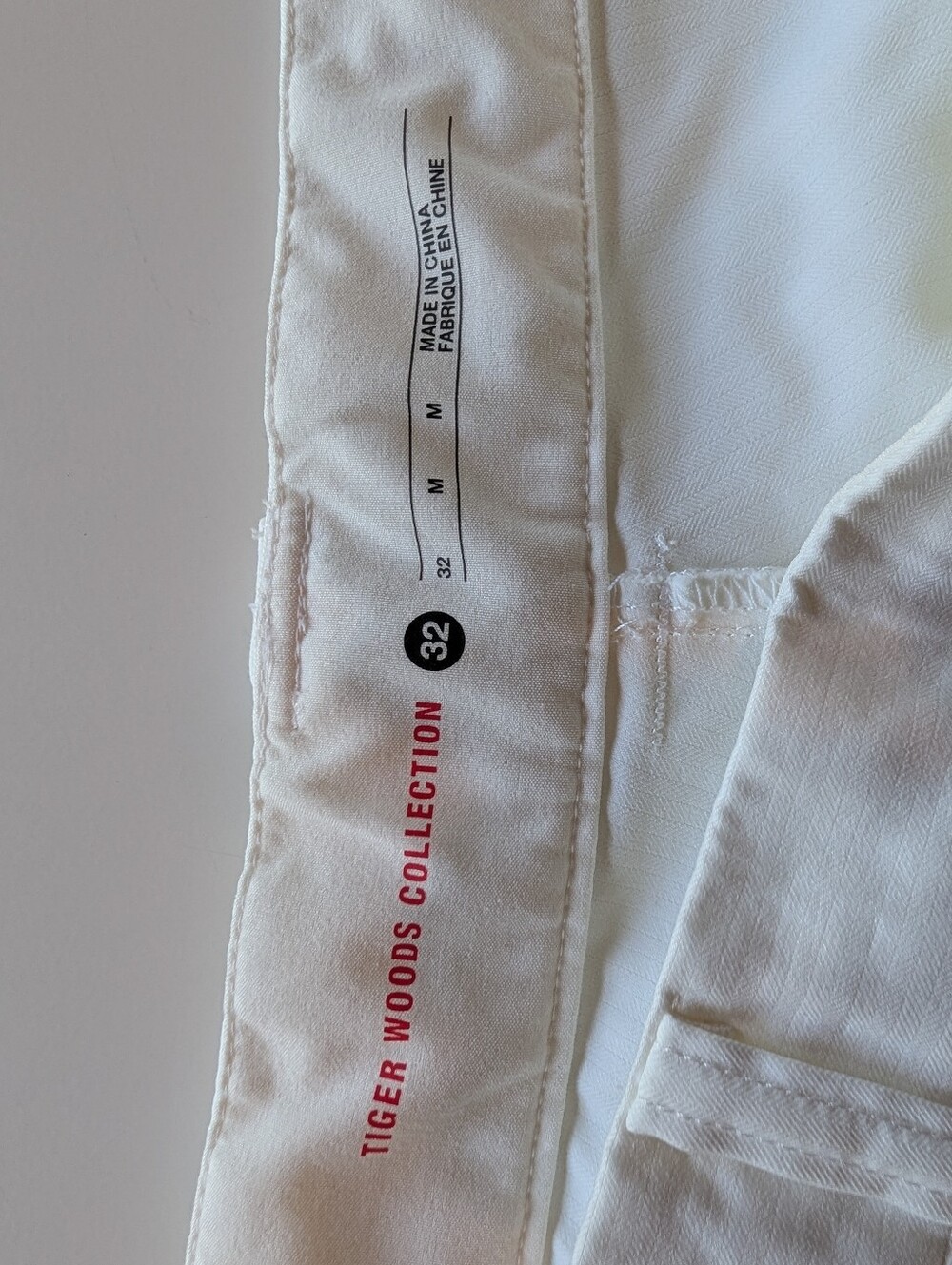 Nike Tiger Woods Golf Shorts Men's 32" Waist White 11" Inseam - Picture 8 of 10